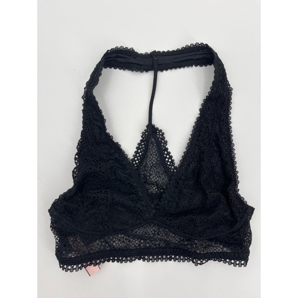 Victoria's‎ Secret Size XS Black Lace Racerback Bralette